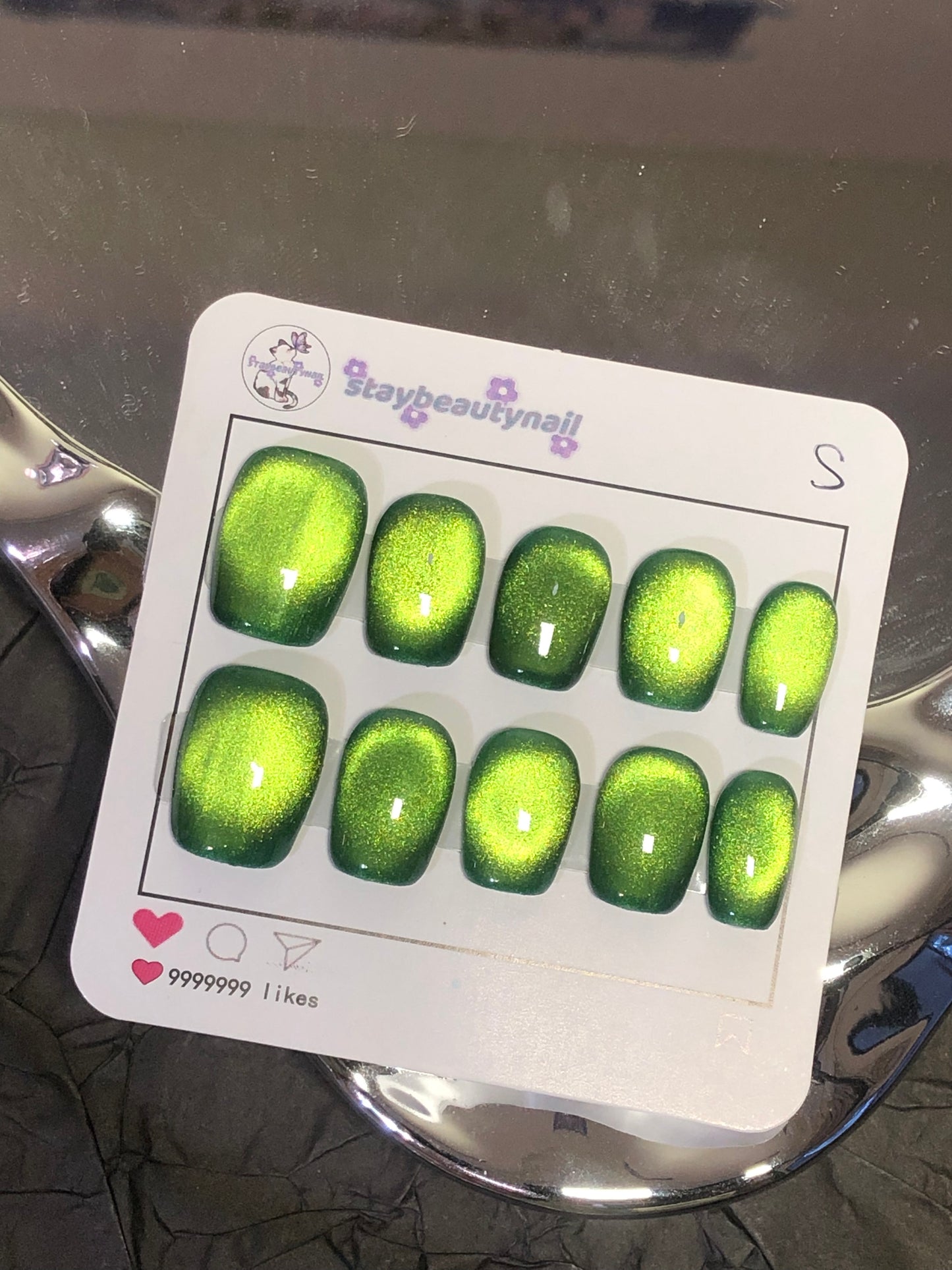 Cateye Press On Nail