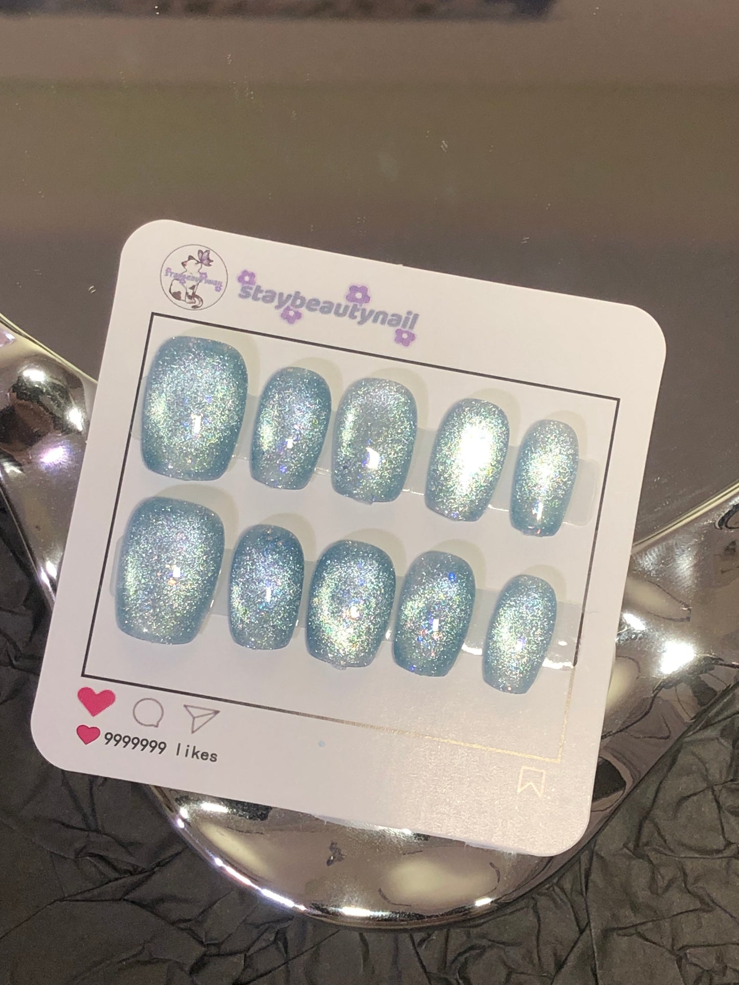 Cateye Press On Nail
