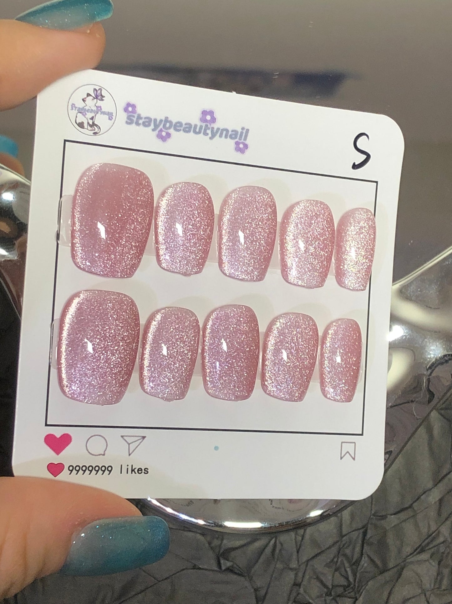 Cateye Press On Nail