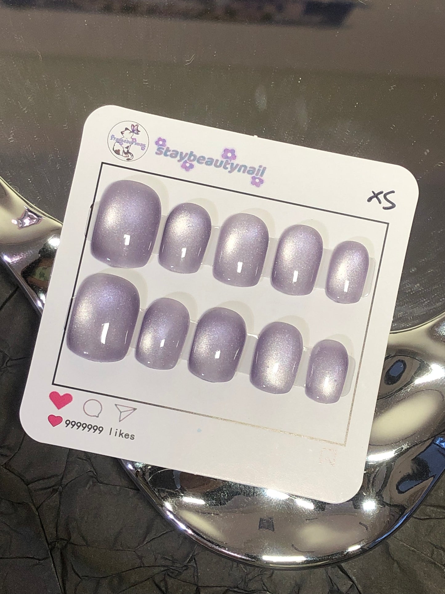Cateye Press On Nail
