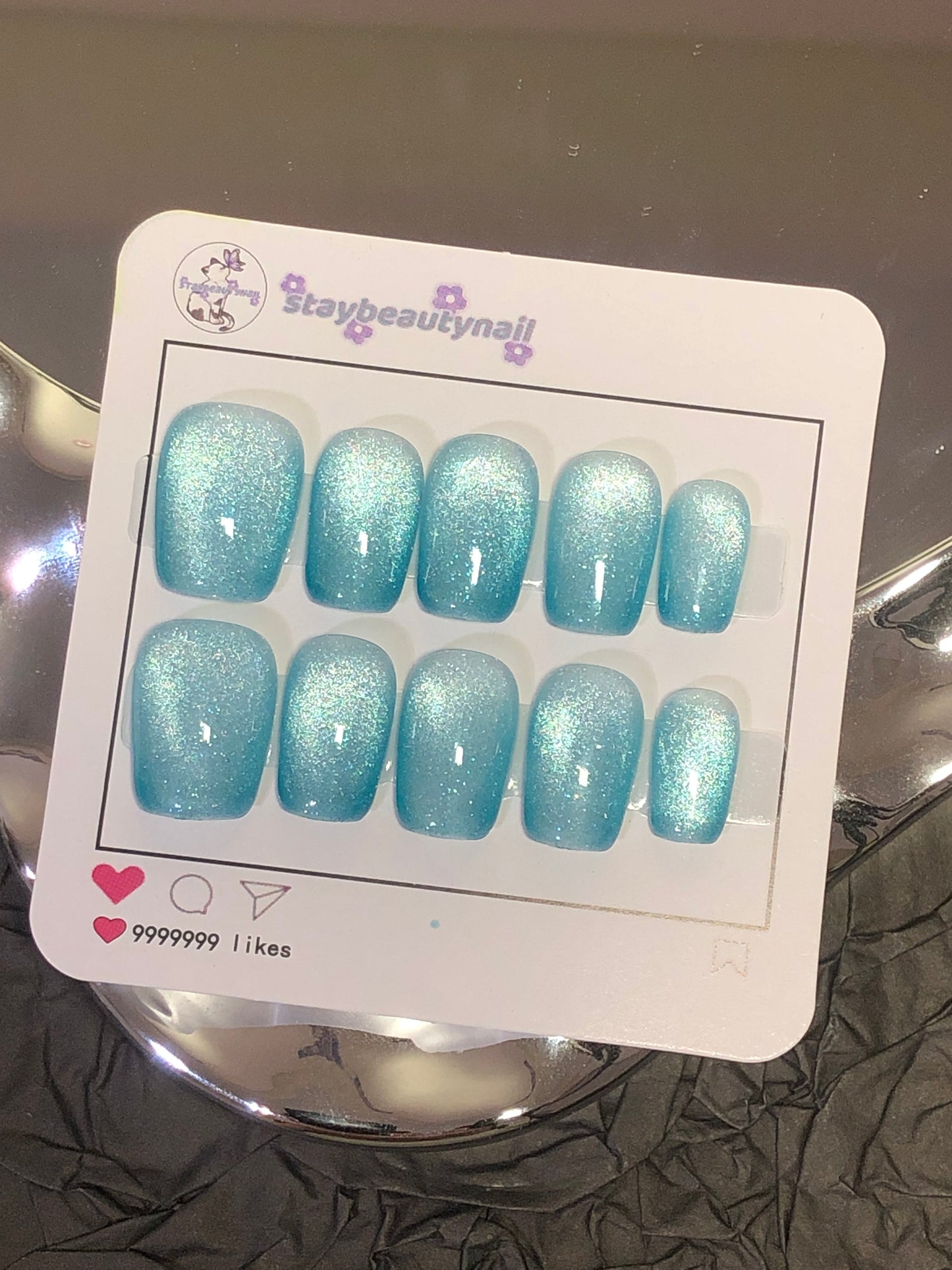 Cateye Press On Nail
