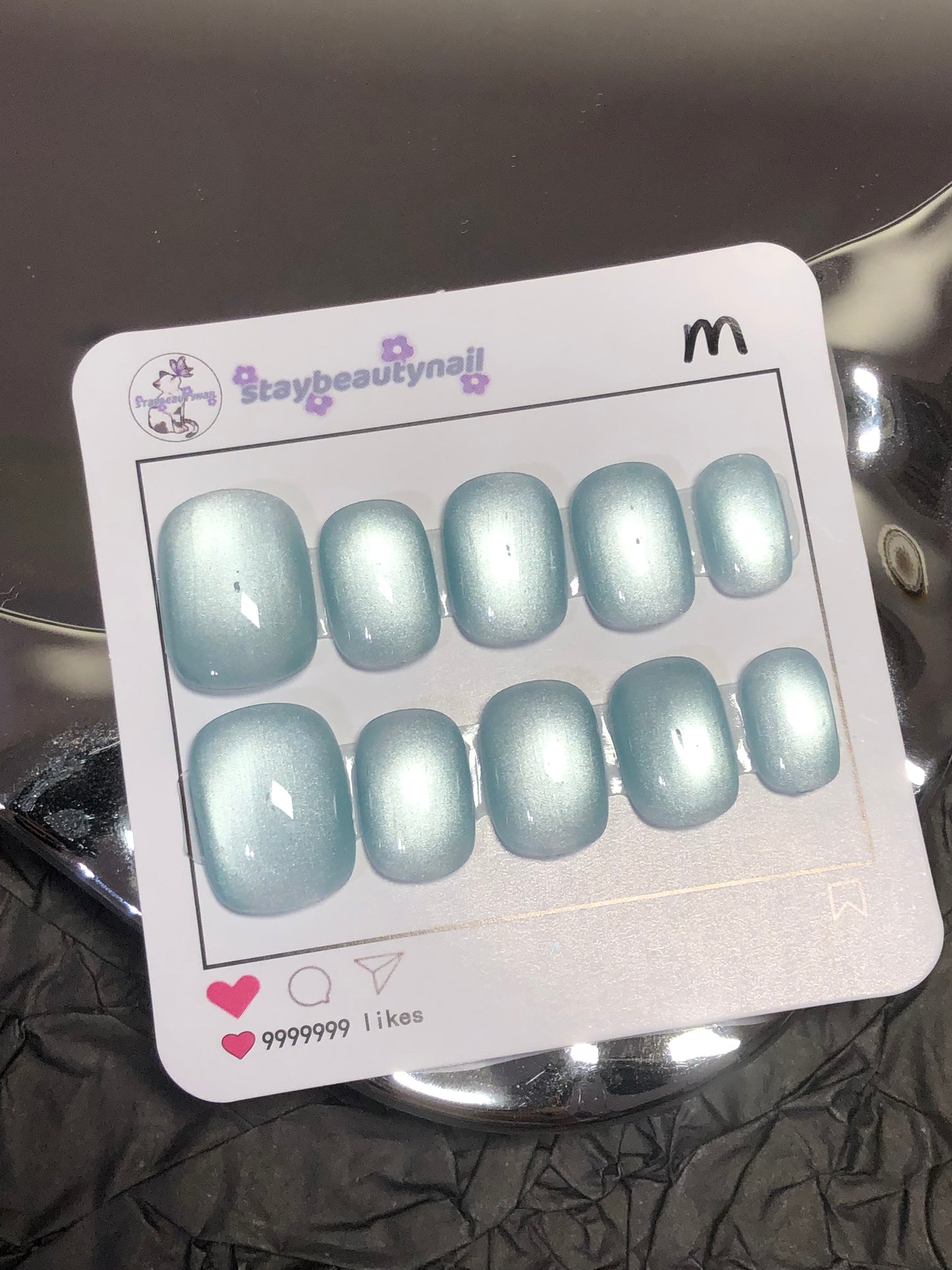 Cateye Press On Nail