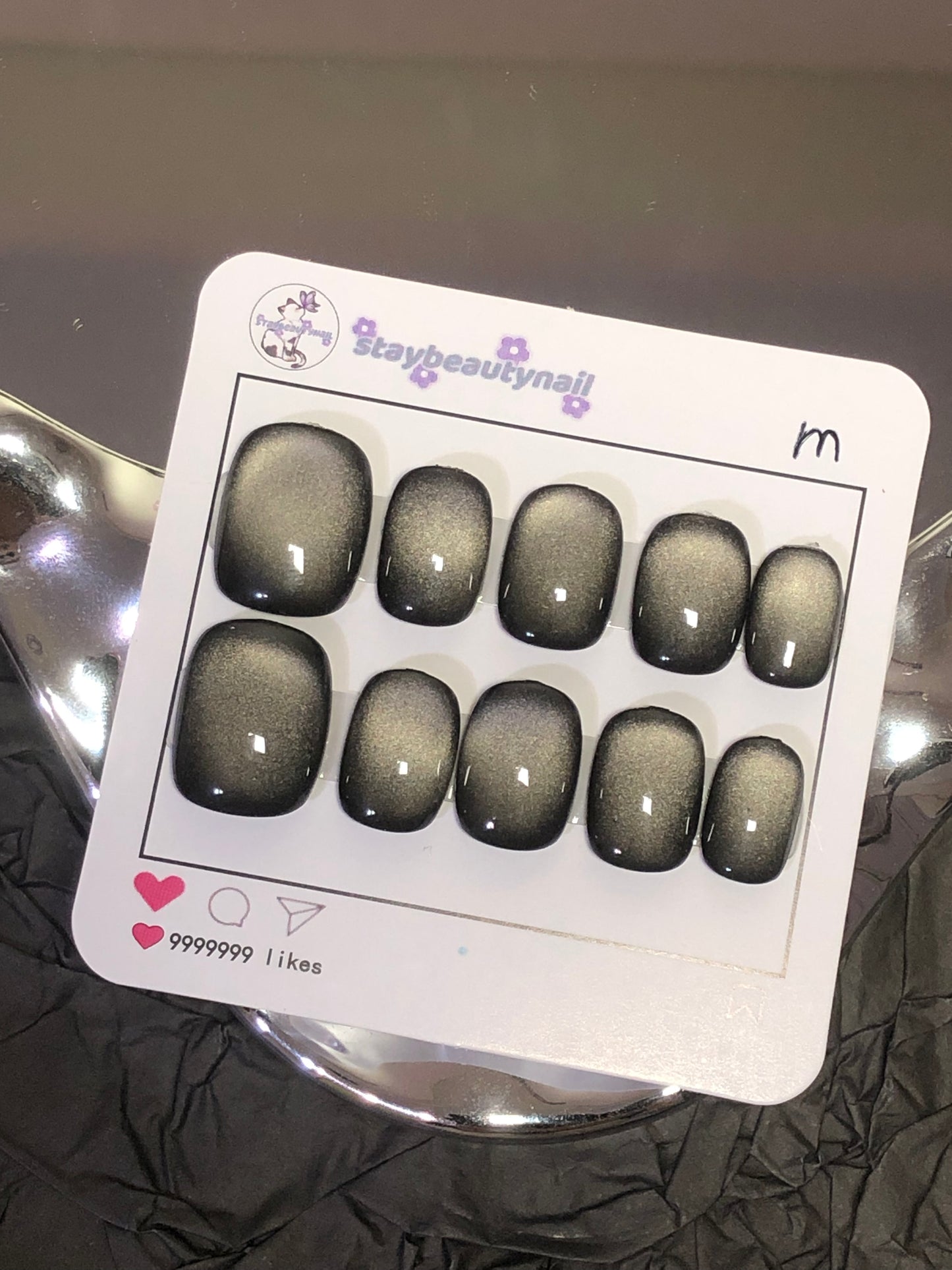 Cateye Press On Nail