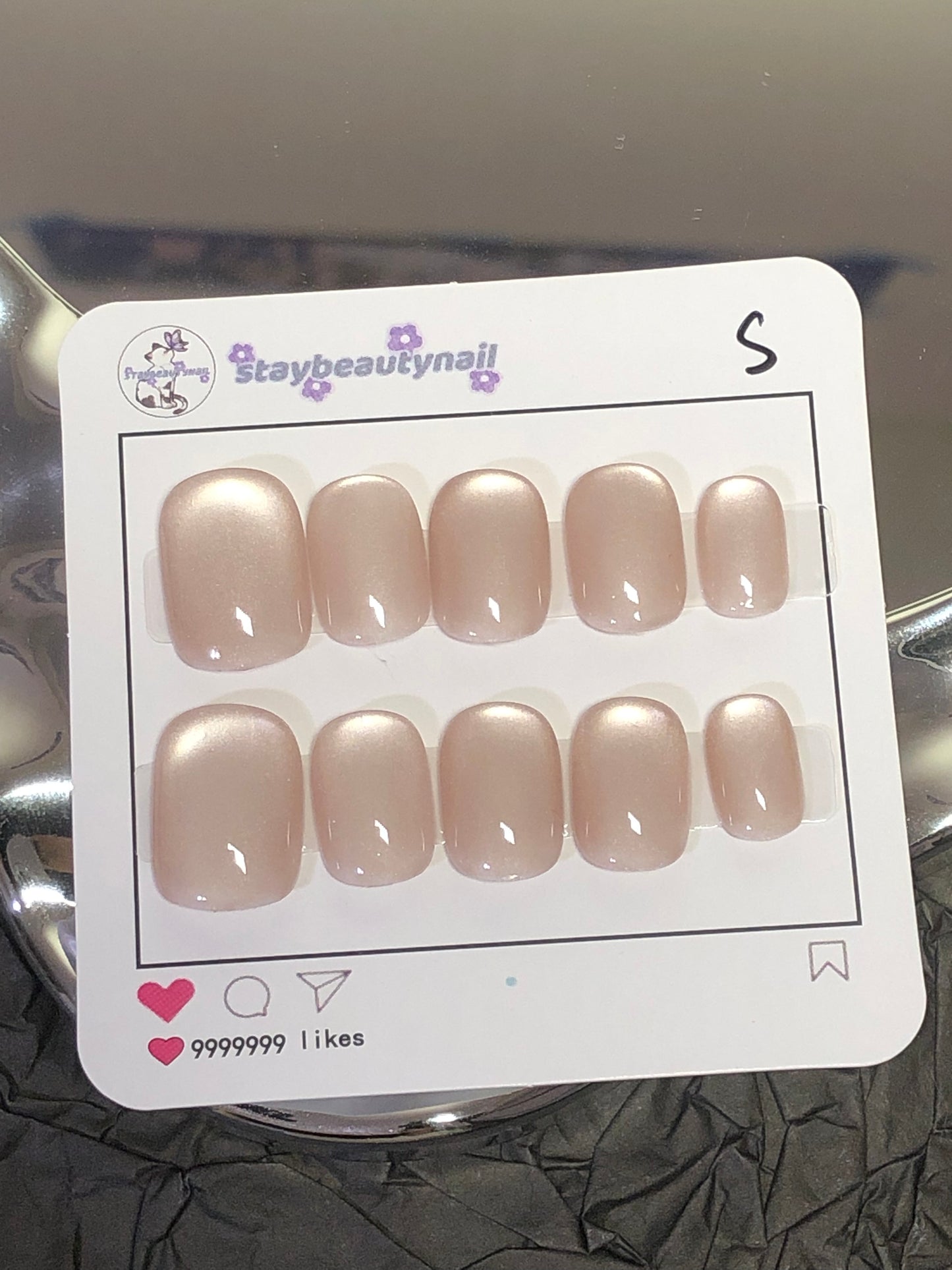 Cateye Press On Nail