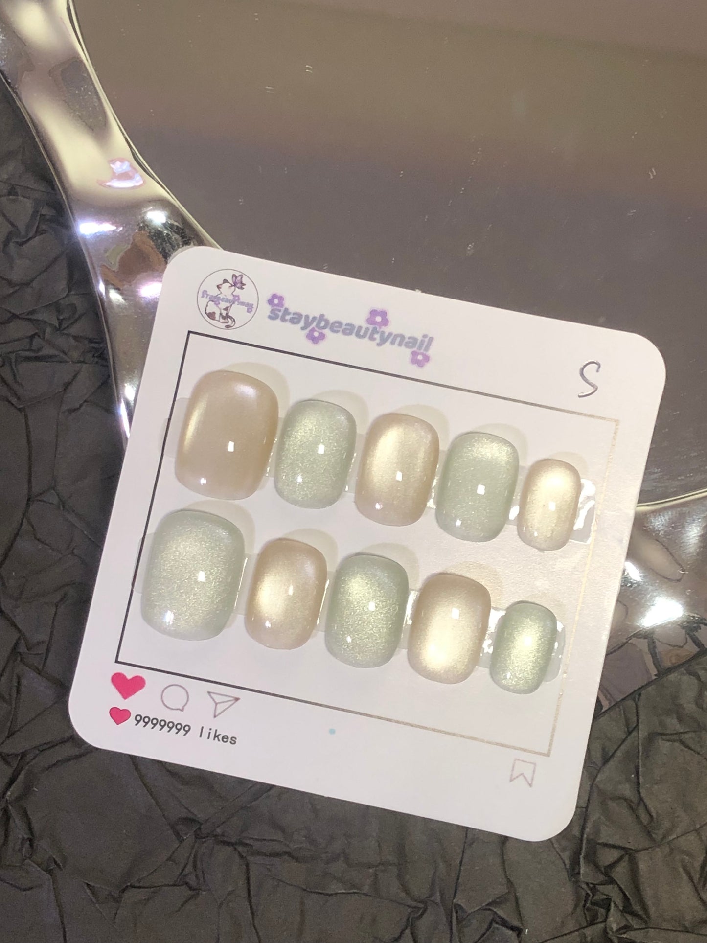 Cateye Press On Nail