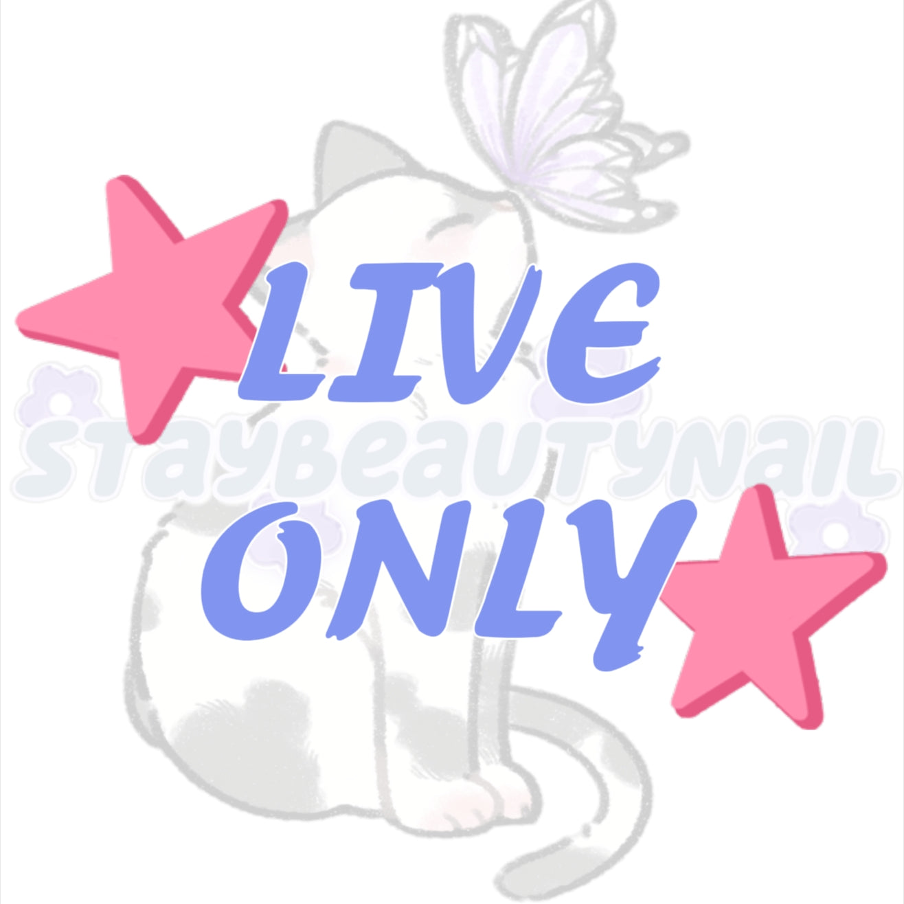 ! LIVE ONLY!Staybeauty Press On Nail