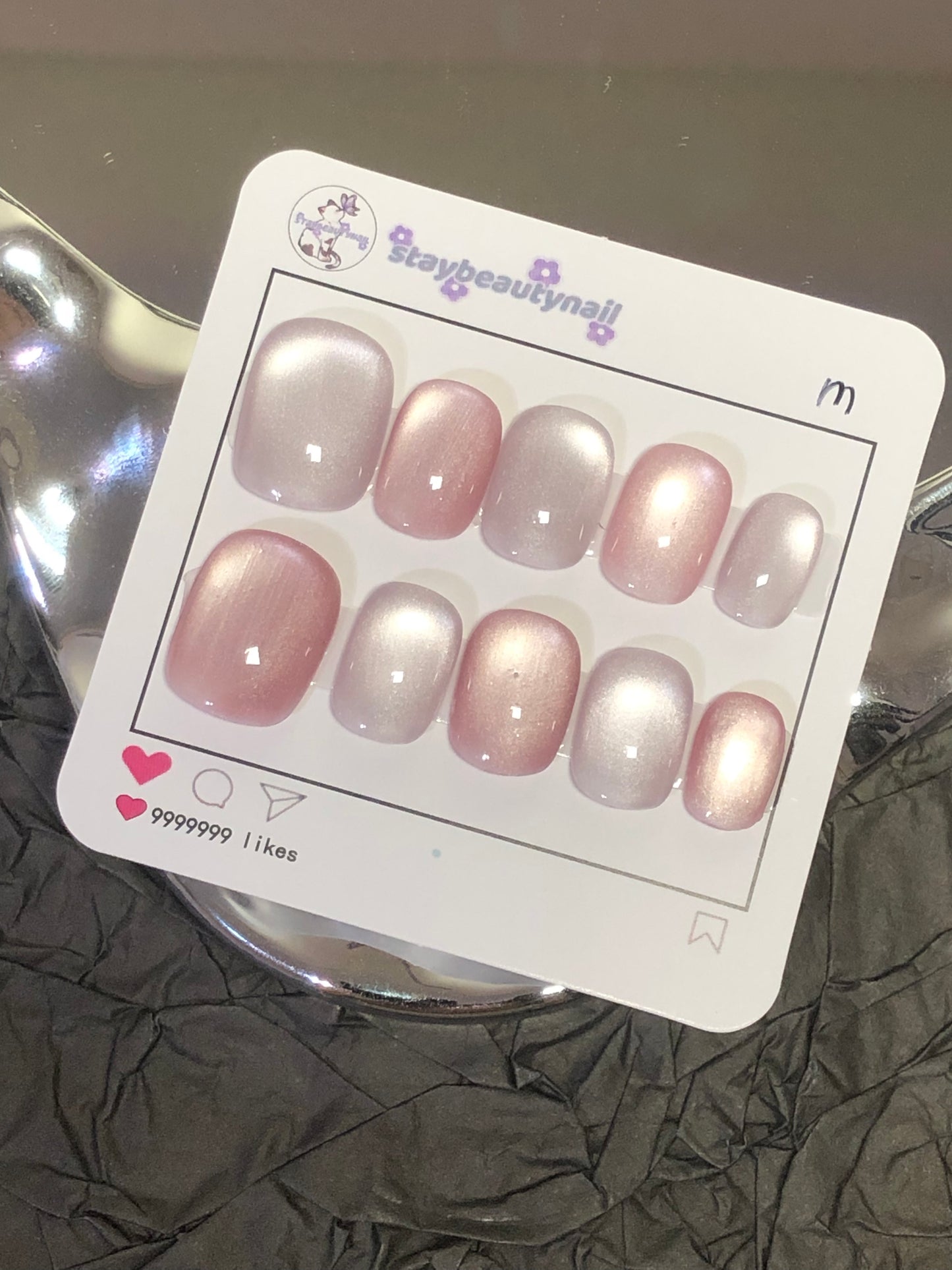 Cateye Press On Nail