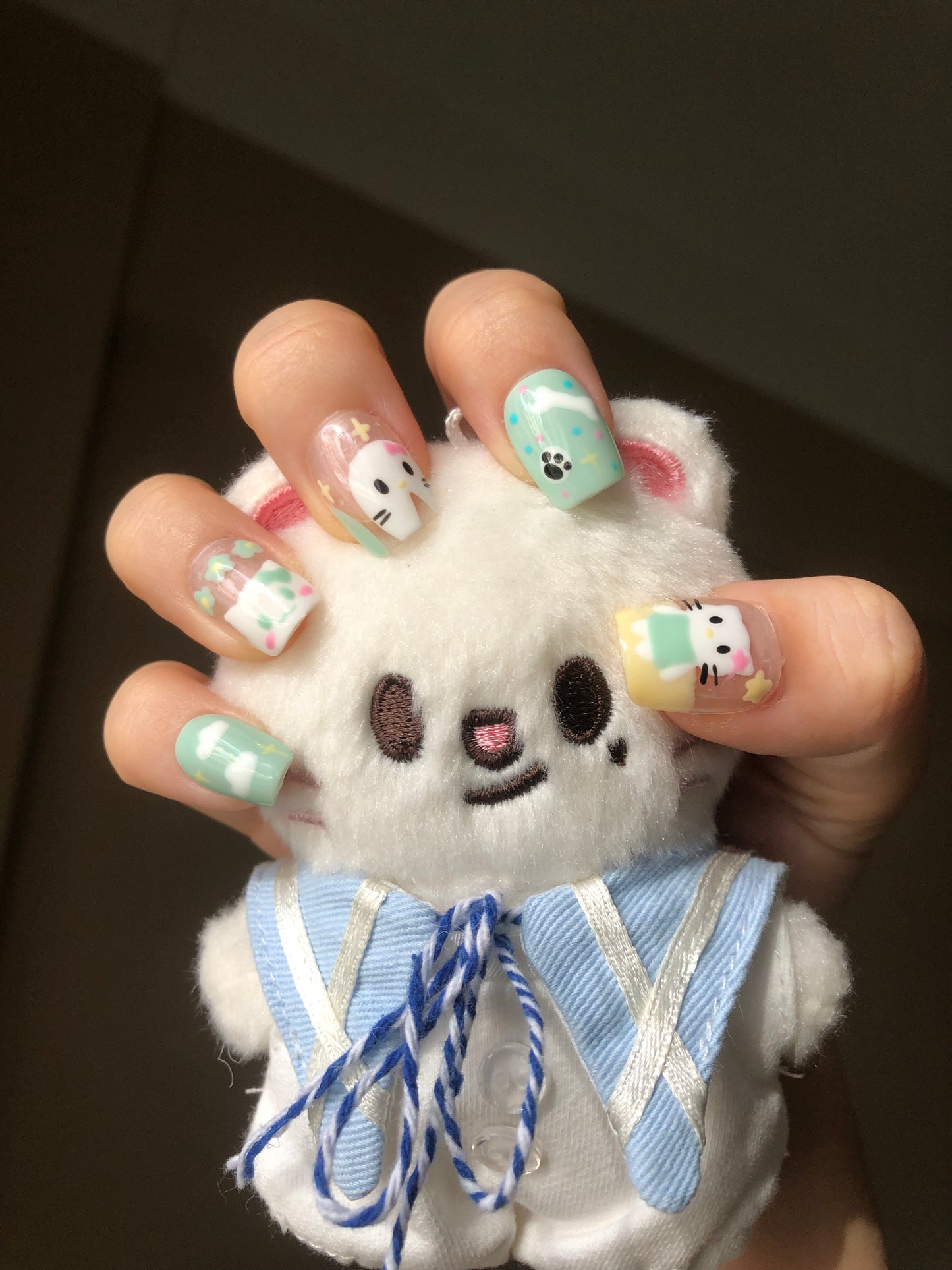 Spring Kitty AB Style Press On Nail