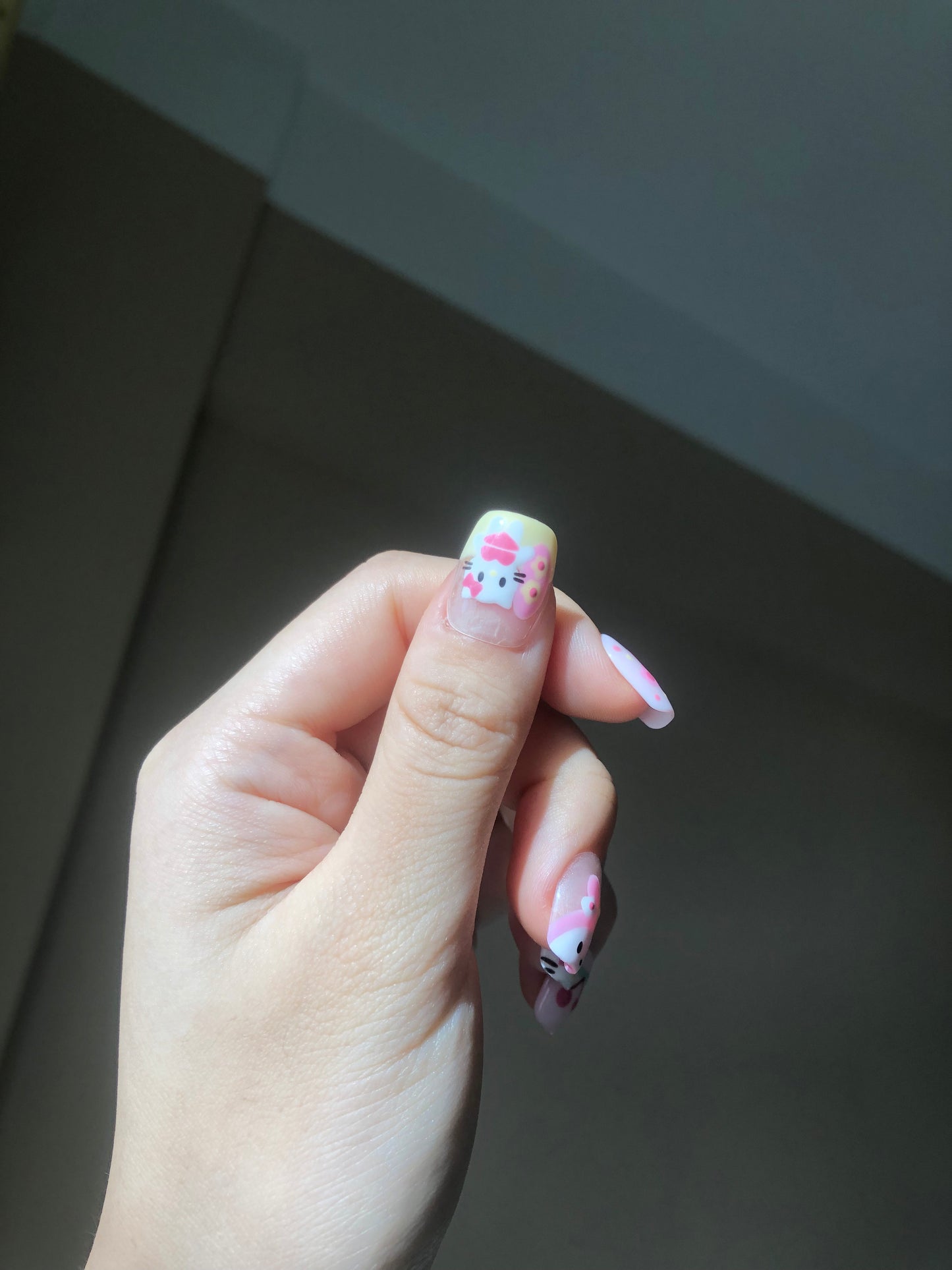 Spring Kitty AB Style Press On Nail